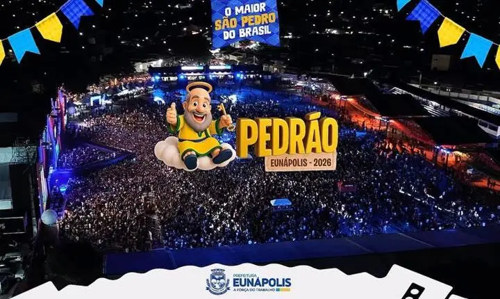 Muito além dos grandes shows: Pedrão 2026 impulsiona economia de Eunápolis e fortalece comércio, turismo e geração de renda