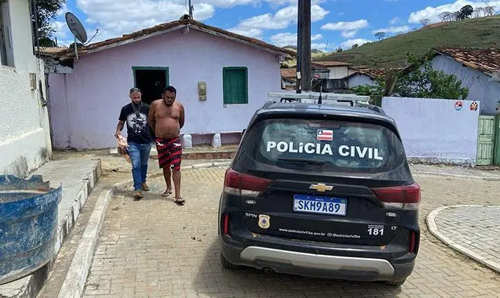 Polícia Civil prende investigado por estupro de vulnerável contra idosa cega e acamada em Itagimirim