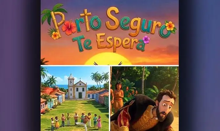 Porto Seguro e Cabrália vira cenário de filme da Disney em produção feita com IA; Veja vídeo