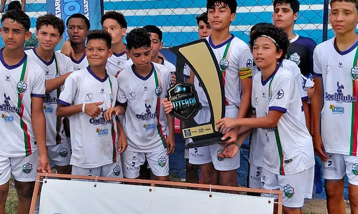 Porto Seguro United Sub-13 Conquista a Copa Juninho de Eunápolis; Veja