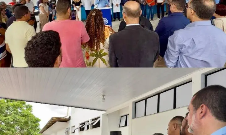 Prefeito Robério Oliveira entrega Nova Ala Vermelha do Hospital Geral de Eunápolis; Veja