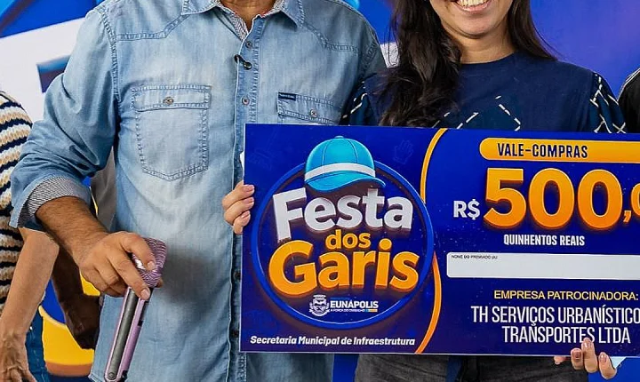 Prefeitura reúne garis e familiares em celebração que reconhece o trabalho de quem cuida da cidade
