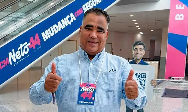 PSDB confirma Jota Batista como candidato a deputado federal durante convenção em Salvador