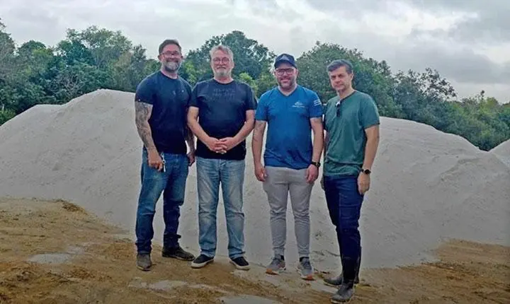 Visita técnica da Homerun reforça importância de Santa Maria Eterna na cadeia da sílica
